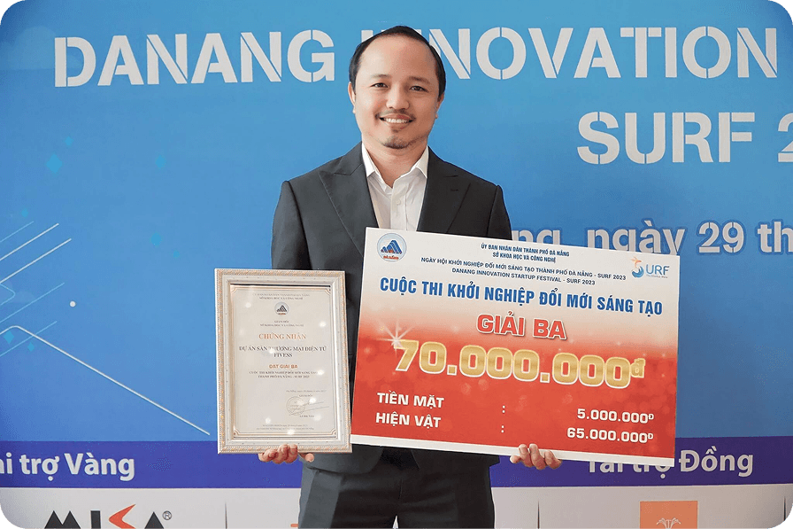 Giải ba cuộc thi Khởi nghiệp đổi mới sáng tạo SURF 2023
