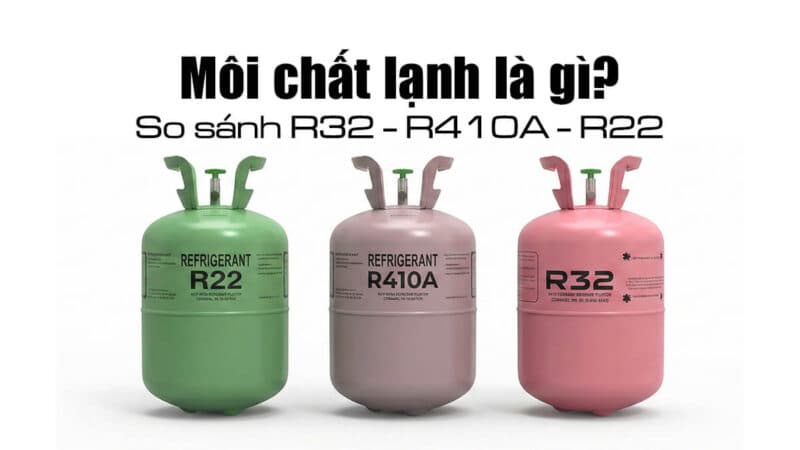 Môi Chất Lạnh Là Gì?  Tổng Hợp Những Loại Gas Lạnh Phổ Biến Nhất Hiện Nay