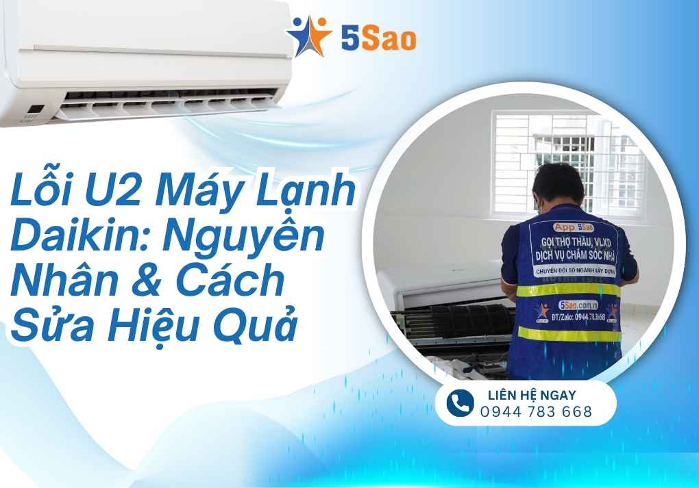Lỗi U2 Máy Lạnh Daikin: Nguyên Nhân Và Cách Sửa Hiệu Quả