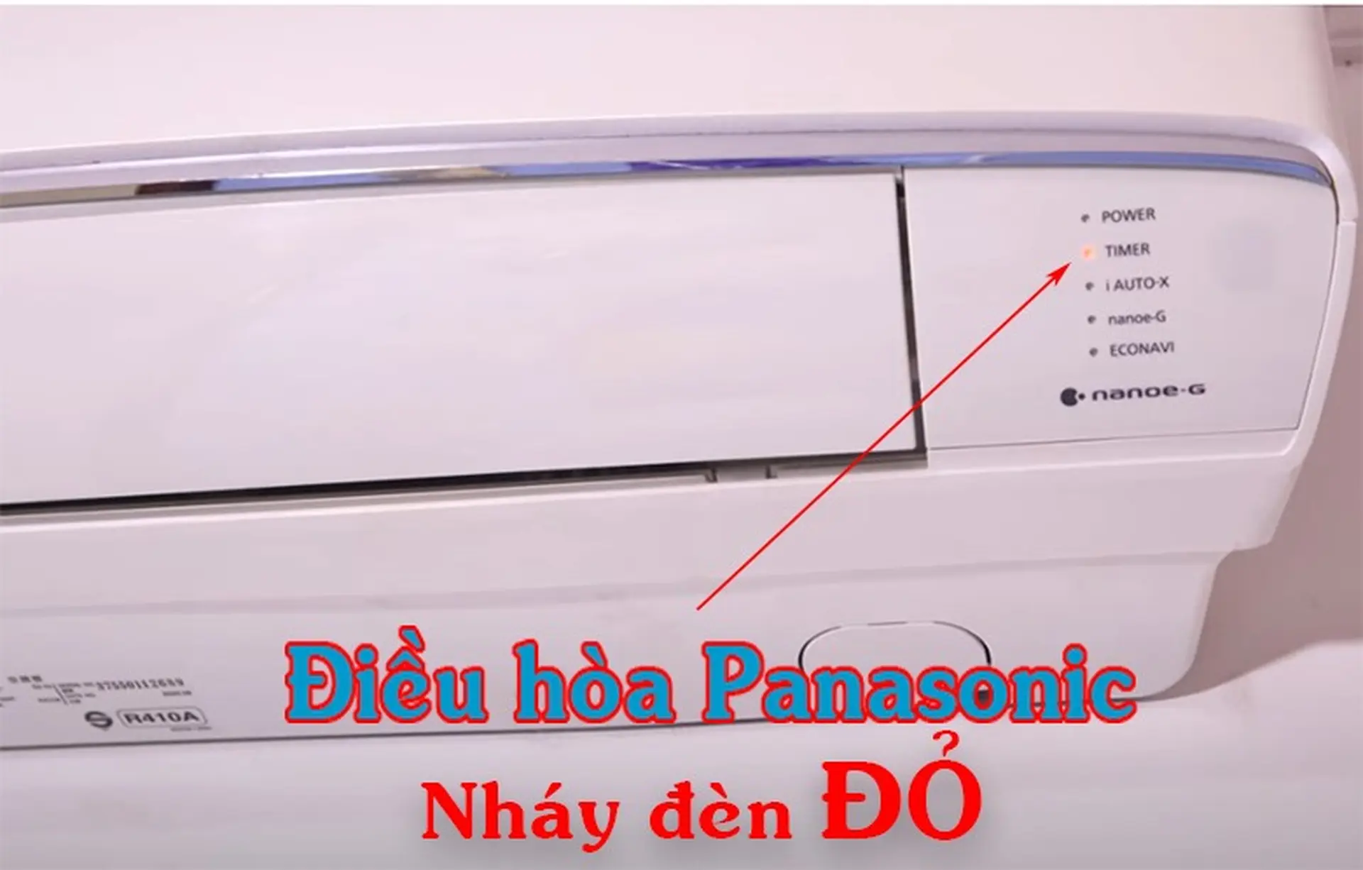 Máy lạnh panasonic báo đèn đỏ timer: Các nguyên nhân và cách xử lý