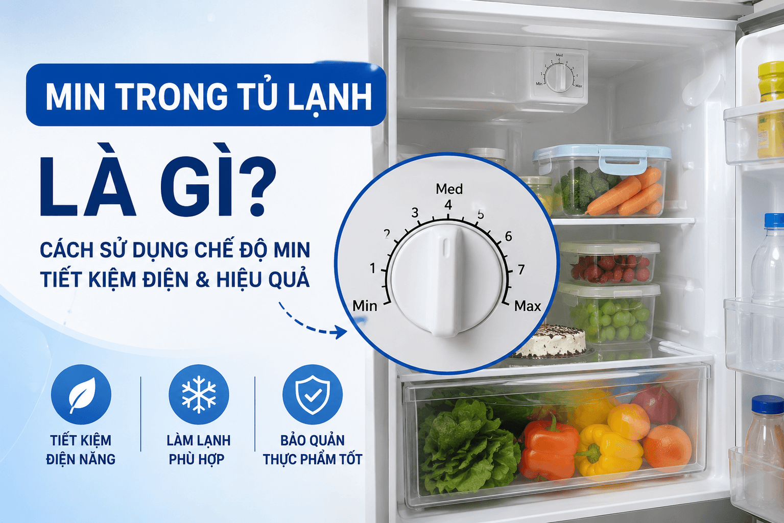 Min Trong Tủ Lạnh Là Gì? Hướng Dẫn Sử Dụng Hiệu Quả