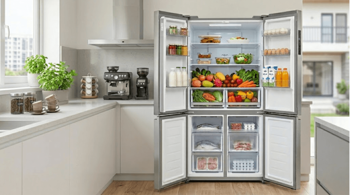 Cách Điều Chỉnh Nhiệt Độ Tủ Lạnh Aqua 4 Cánh Chuẩn Nhất