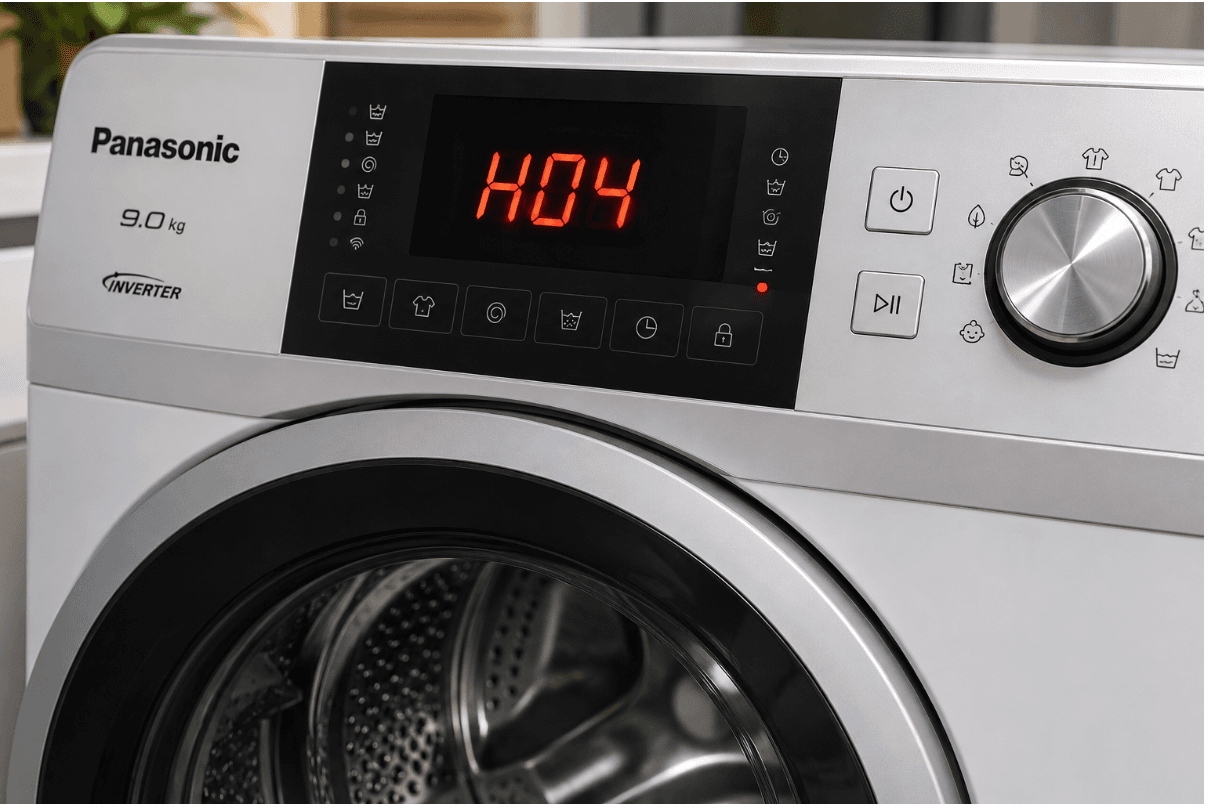 Lỗi H04 Máy Giặt Panasonic: Nguyên Nhân & Cách Khắc Phục