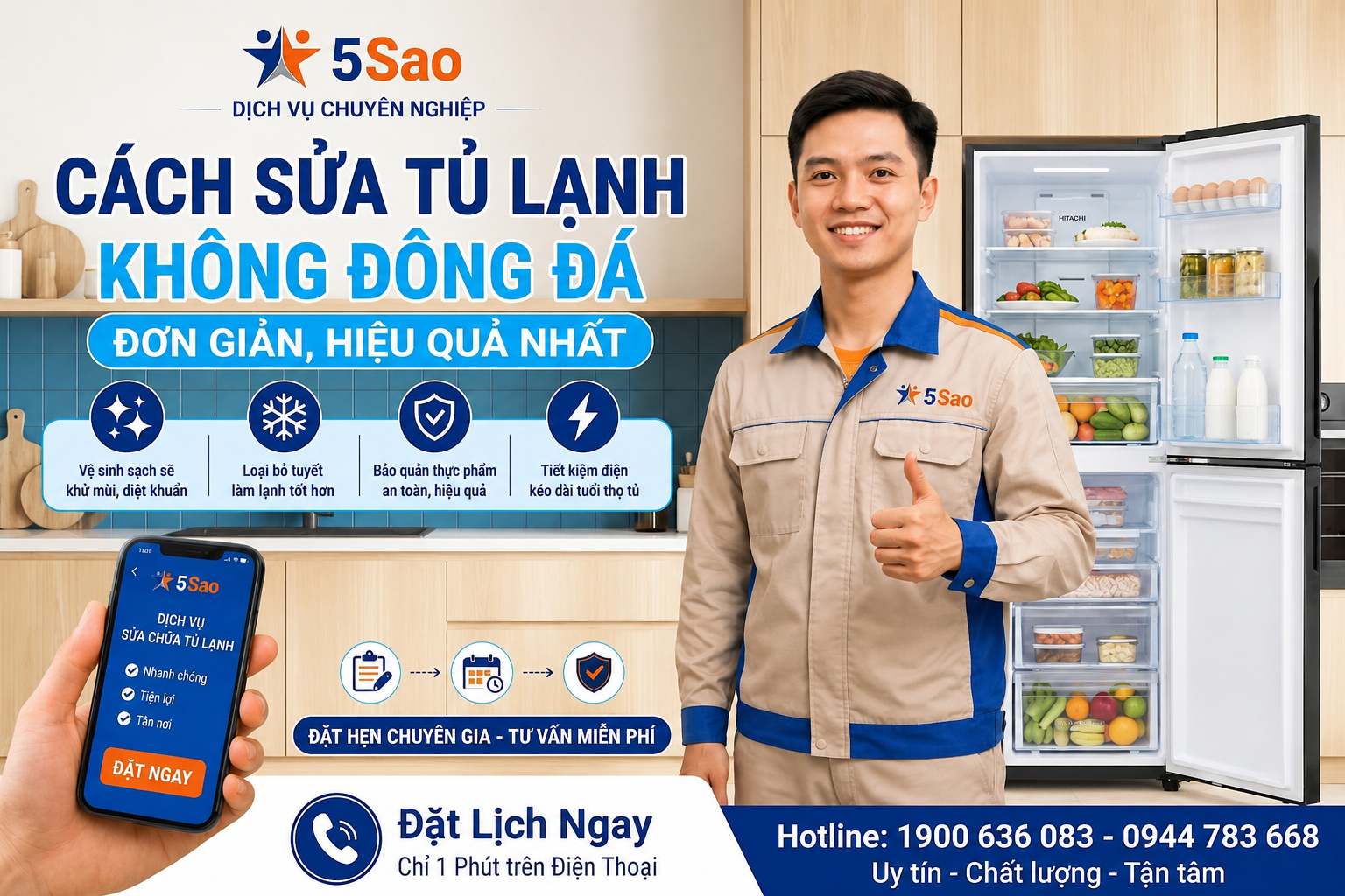 8 Cách Sửa Tủ Lạnh Không Đông Đá Đơn Giản, Hiệu Quả Nhất