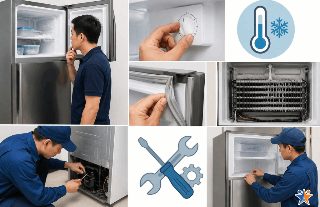 Cách Sửa Tủ Lạnh Panasonic Không Đông Đá Tại Nhà Hiệu Quả