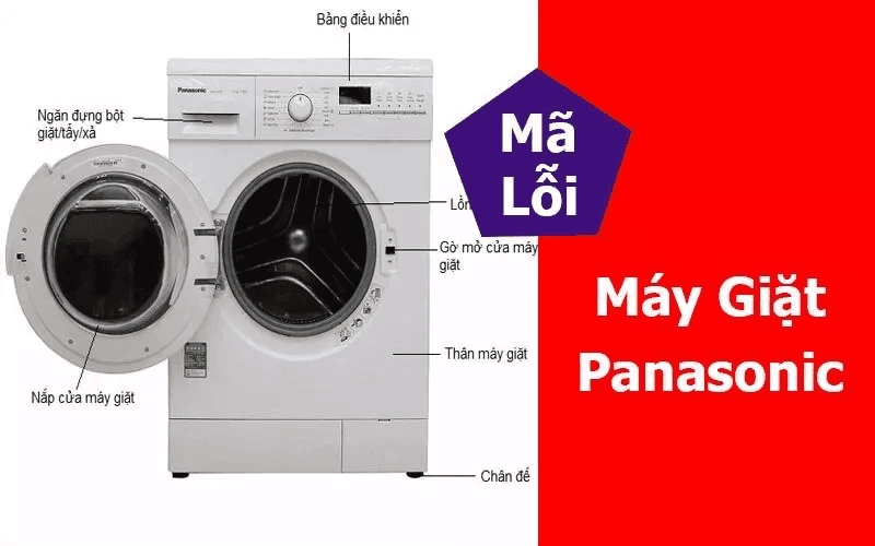 Lỗi E1 Máy Giặt Panasonic Là Gì? Nguyên Nhân Và Cách Khắc Phục Tại Nhà