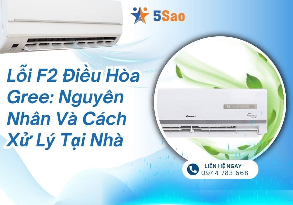 Lỗi F2 điều hòa Gree: Nguyên nhân và cách xử lý tại nhà