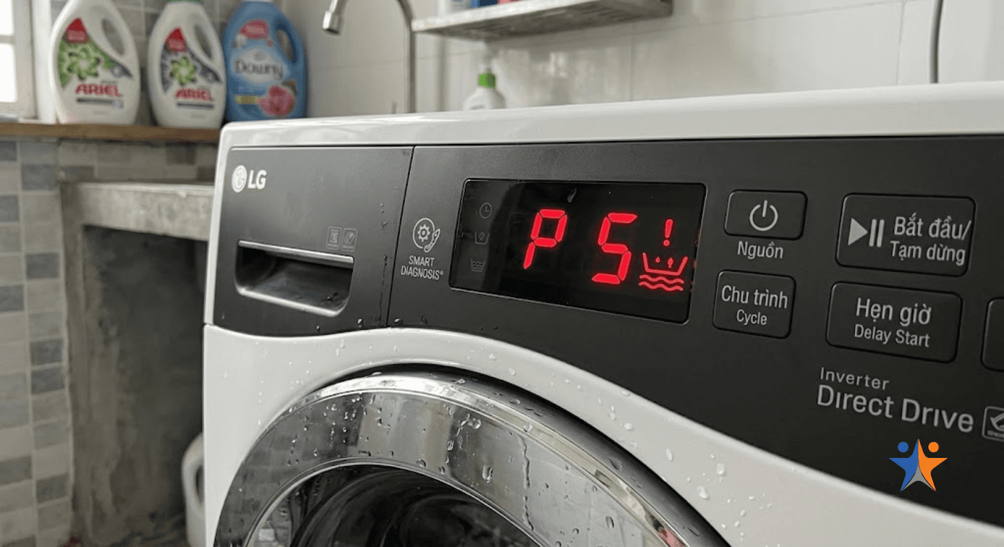 Lỗi P5 Máy Giặt LG Là Gì? Nguyên Nhân Và Cách Khắc Phục