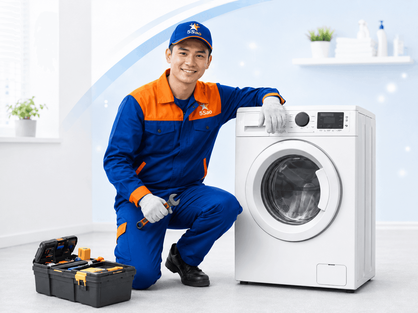 Máy giặt Samsung báo lỗi OE: Nguyên nhân và cách khắc phục