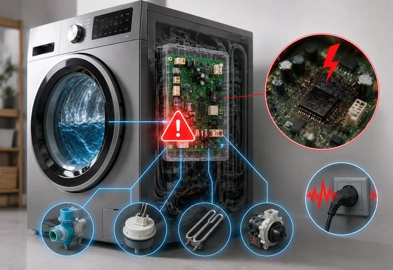 Máy Giặt Toshiba Báo Lỗi E9? Cách Khắc Phục Nhanh Tại Nhà