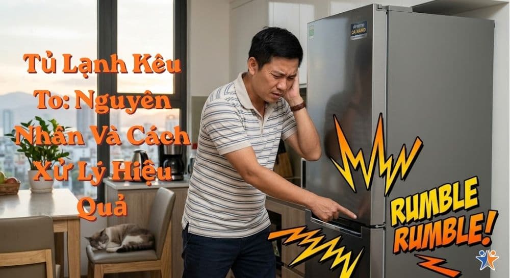 Tủ lạnh kêu to: Nguyên nhân và cách xử lý hiệu quả