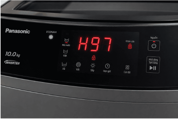 4 Bí quyết sửa lỗi H97 máy giặt Panasonic cực nhanh tại 5Sao