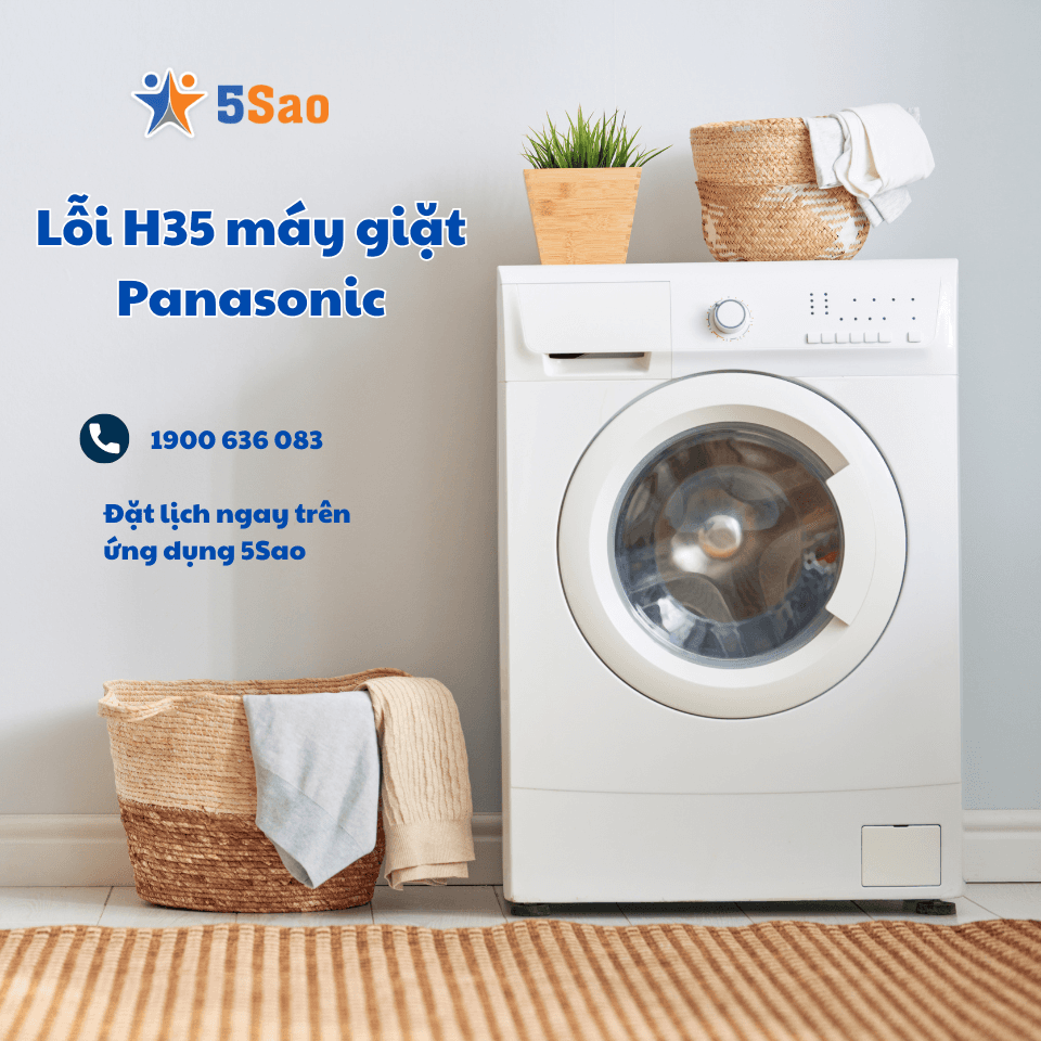 Lỗi H35 Máy Giặt Panasonic: Cẩm Nang Xử Lý Nhanh Tại Nhà