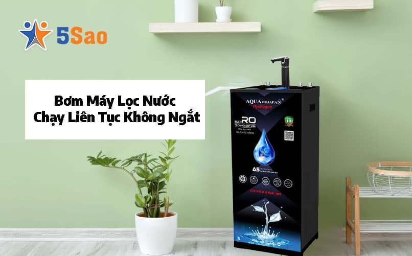 Bơm Máy Lọc Nước Chạy Liên Tục Không Ngắt? 5 Nguyên Nhân & Cách Sửa