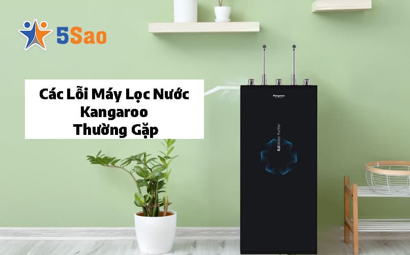 Các Lỗi Máy Lọc Nước Kangaroo Thường Gặp & Cách Sửa