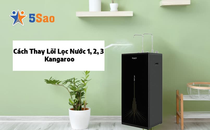 Cách Thay Lõi Lọc Nước 1, 2, 3 Kangaroo Tại Nhà Đúng Kỹ Thuật