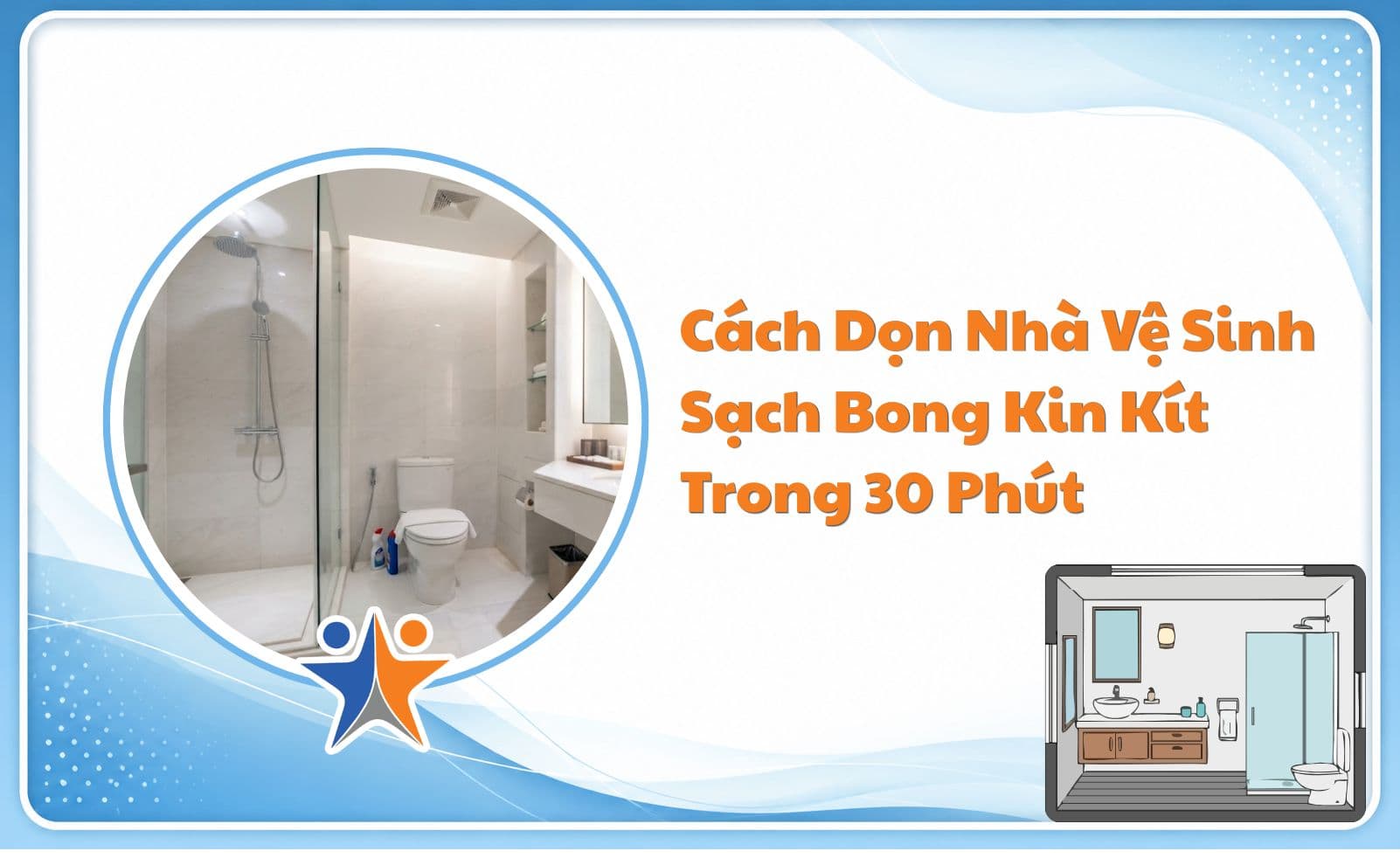 Mẹo giữ nhà vệ sinh luôn khô thoáng, sạch mùi