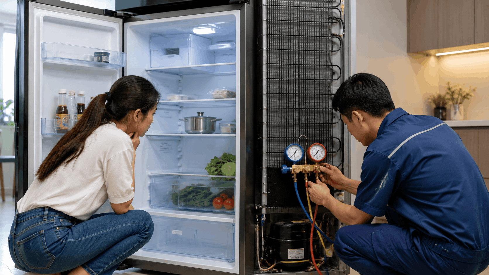 Dấu Hiệu Tủ Lạnh Hết Ga Và Cách Nhận Biết Chính Xác