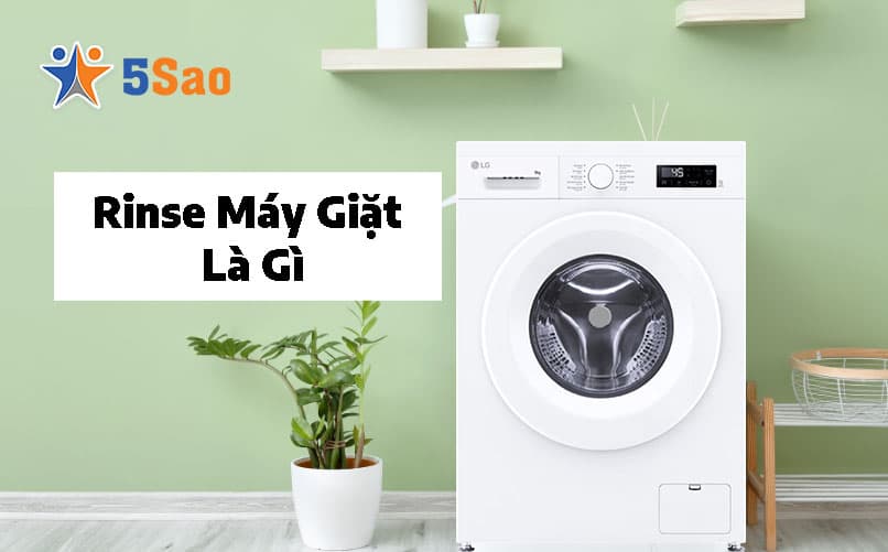 Rinse Máy Giặt Là Gì? Ý Nghĩa & Cách Sử Dụng Hiệu Quả