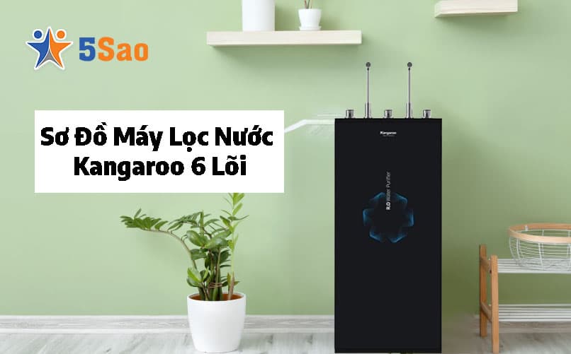 Sơ Đồ Máy Lọc Nước Kangaroo 6 Lõi Chuẩn Kỹ Thuật Từ A-Z