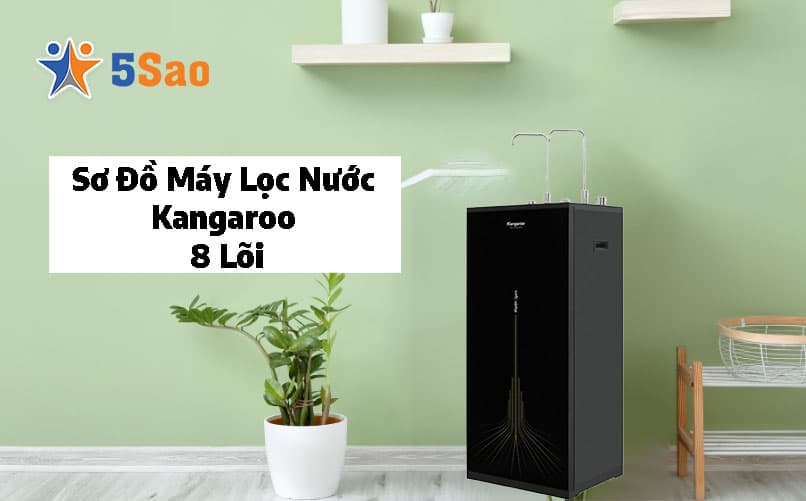 Sơ Đồ Máy Lọc Nước Kangaroo 8 Lõi Chuẩn Kỹ Thuật Từ A-Z