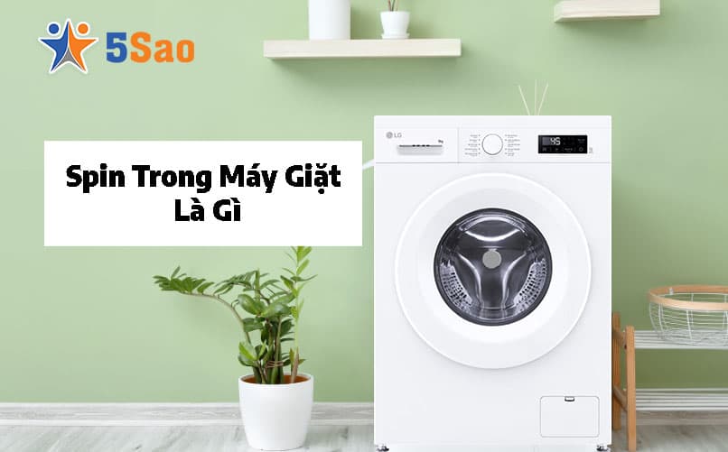 Spin Trong Máy Giặt Là Gì? Ý Nghĩa & Cách Chọn Tốc Độ Vắt Phù Hợp