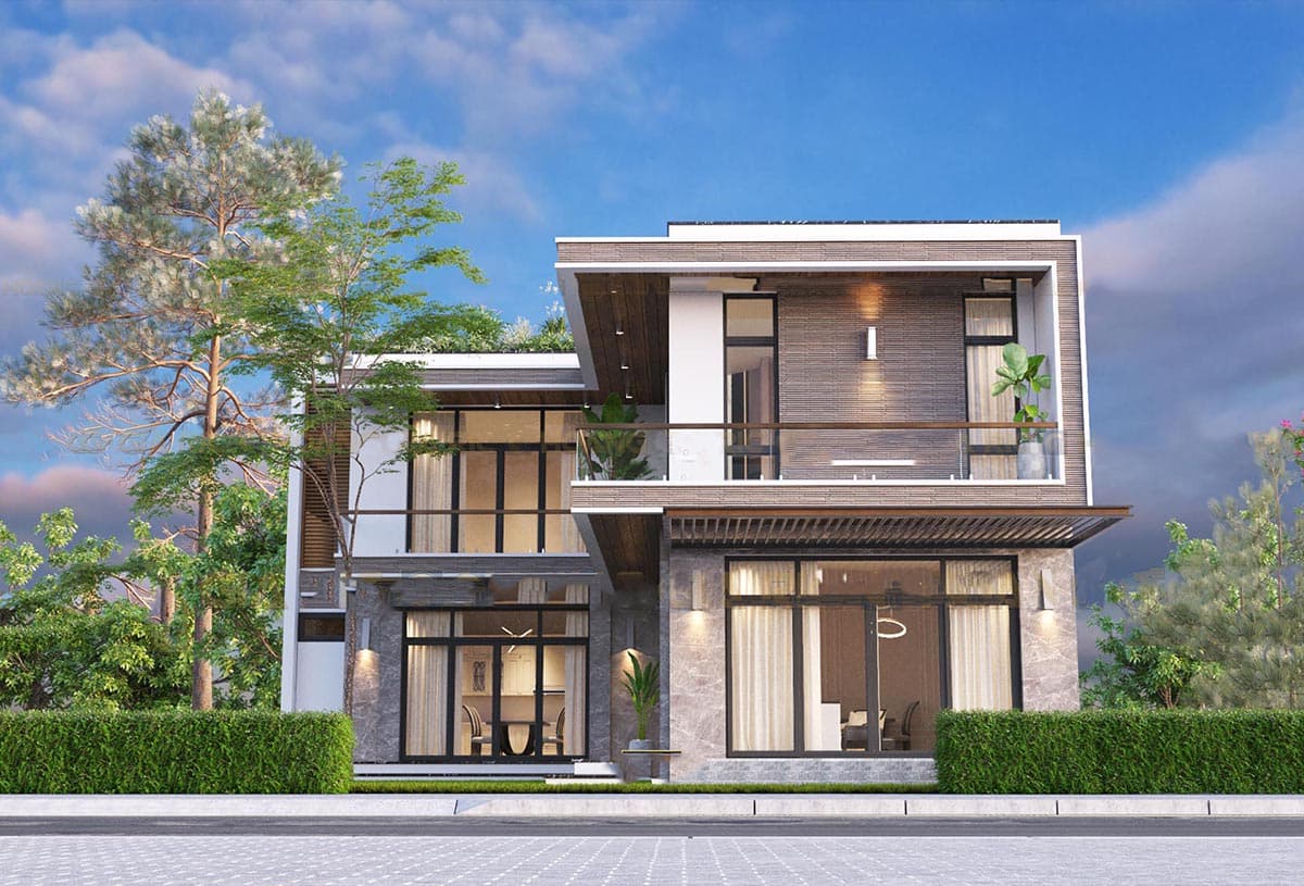Xây Nhà 2 Tầng 120m2 Hết Bao Nhiêu Tiền? Xem ngay dự toán chi tiết