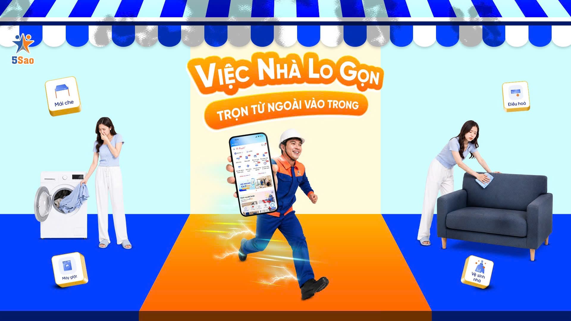 Dịch Vụ Chăm Sóc Nhà Trên App 5Sao: Giải Pháp Tối Ưu Cho Gia Đình Hiện Đại