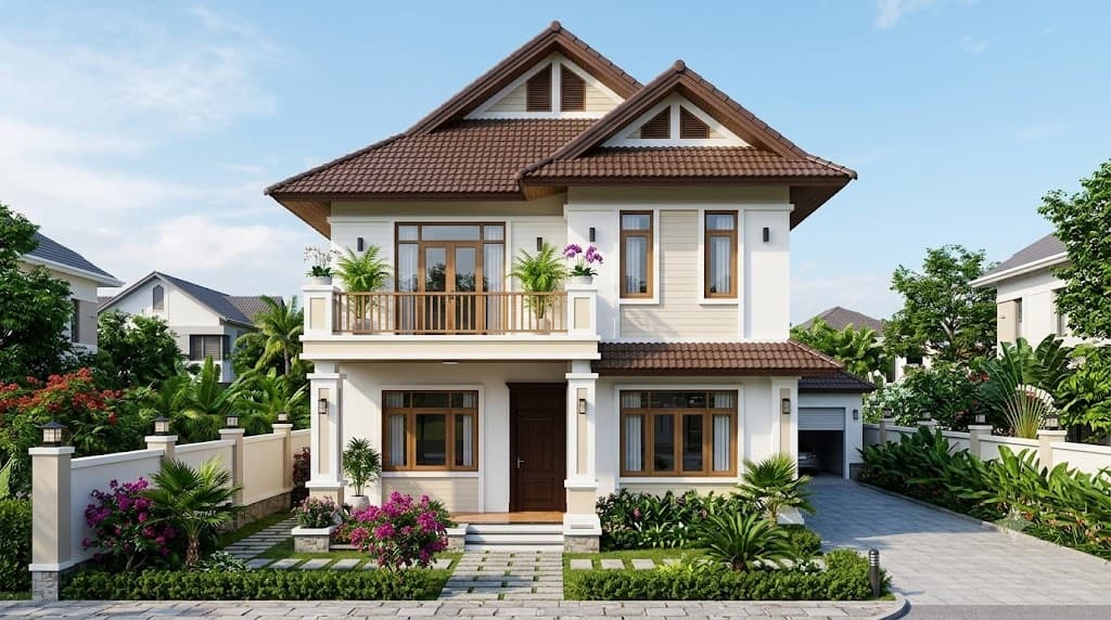 Top Những Mẫu Nhà 1 Trệt 1 Lầu Dưới 1 Tỷ Đẹp, Tối Ưu Chi Phí