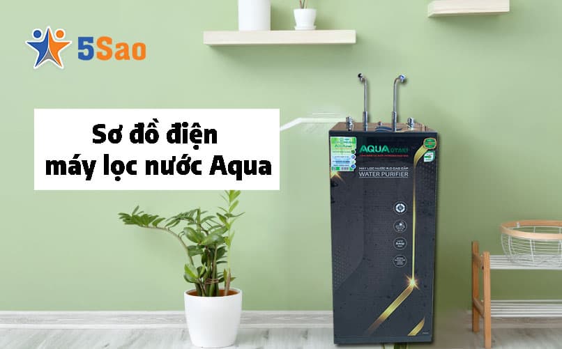 Sơ Đồ Điện Máy Lọc Nước Aqua Chuẩn Kỹ Thuật Từ A-Z