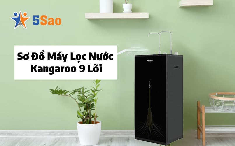 Sơ Đồ Máy Lọc Nước Kangaroo 9 Lõi Chuẩn Kỹ Thuật Từ A-Z