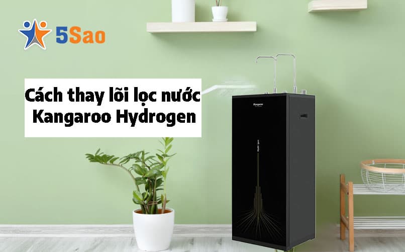 Cách Thay Lõi Lọc Nước Kangaroo Hydrogen Tại Nhà Đúng Cách