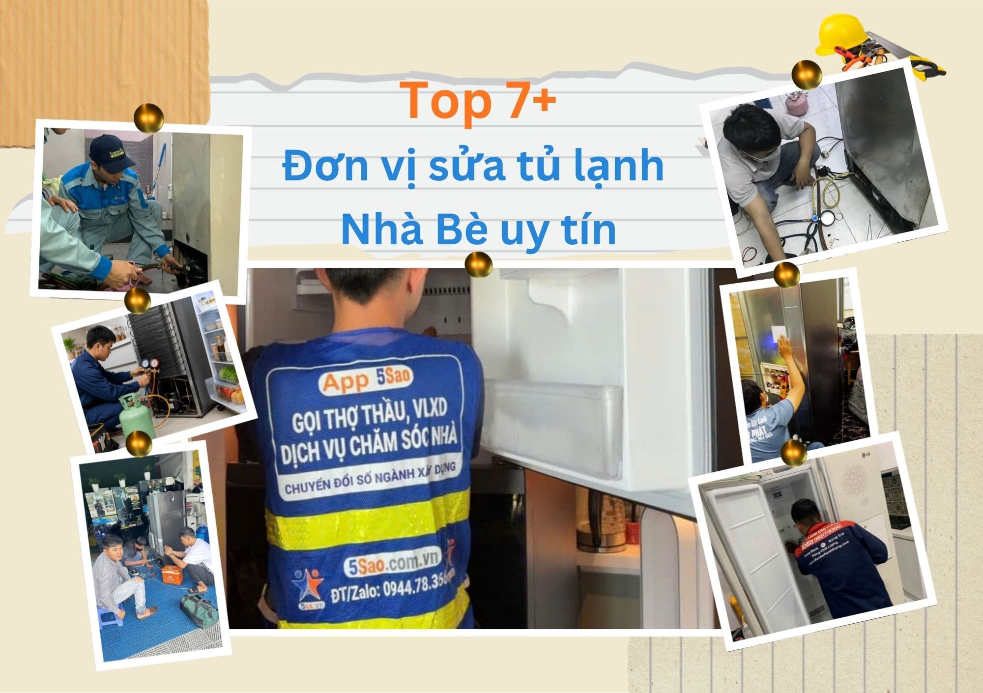 Top 7+ đơn vị sửa tủ lạnh Nhà Bè uy tín, chuyên nghiệp