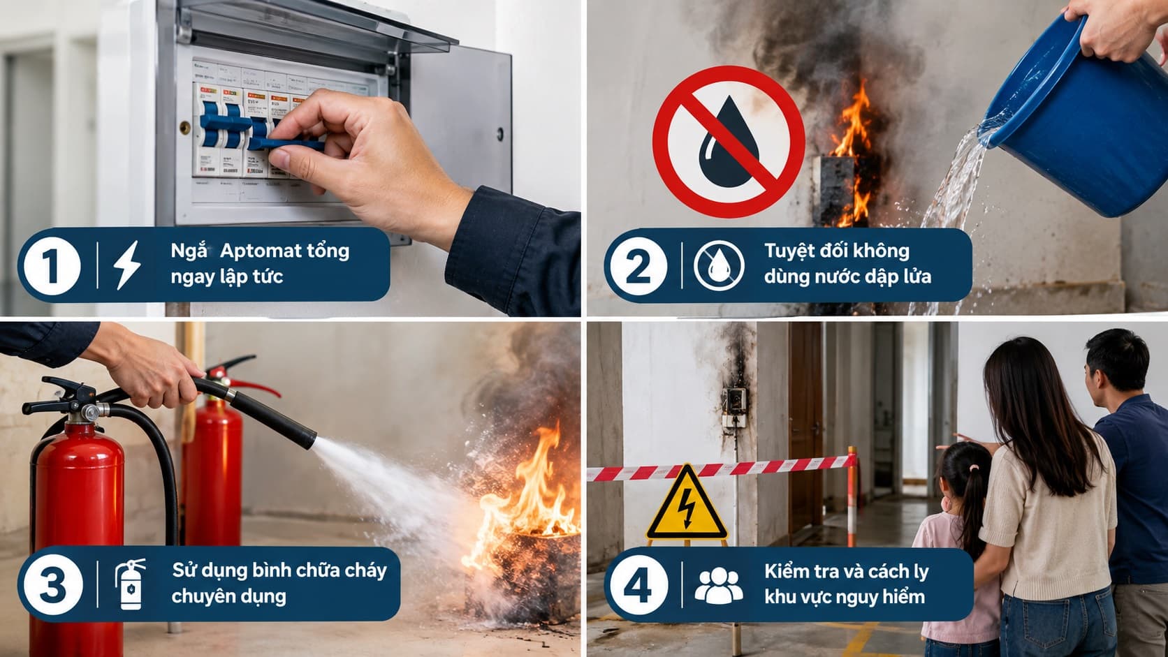 Hướng Dẫn Cách Xử Lý Khi Bị Chập Điện An Toàn Tại Nhà