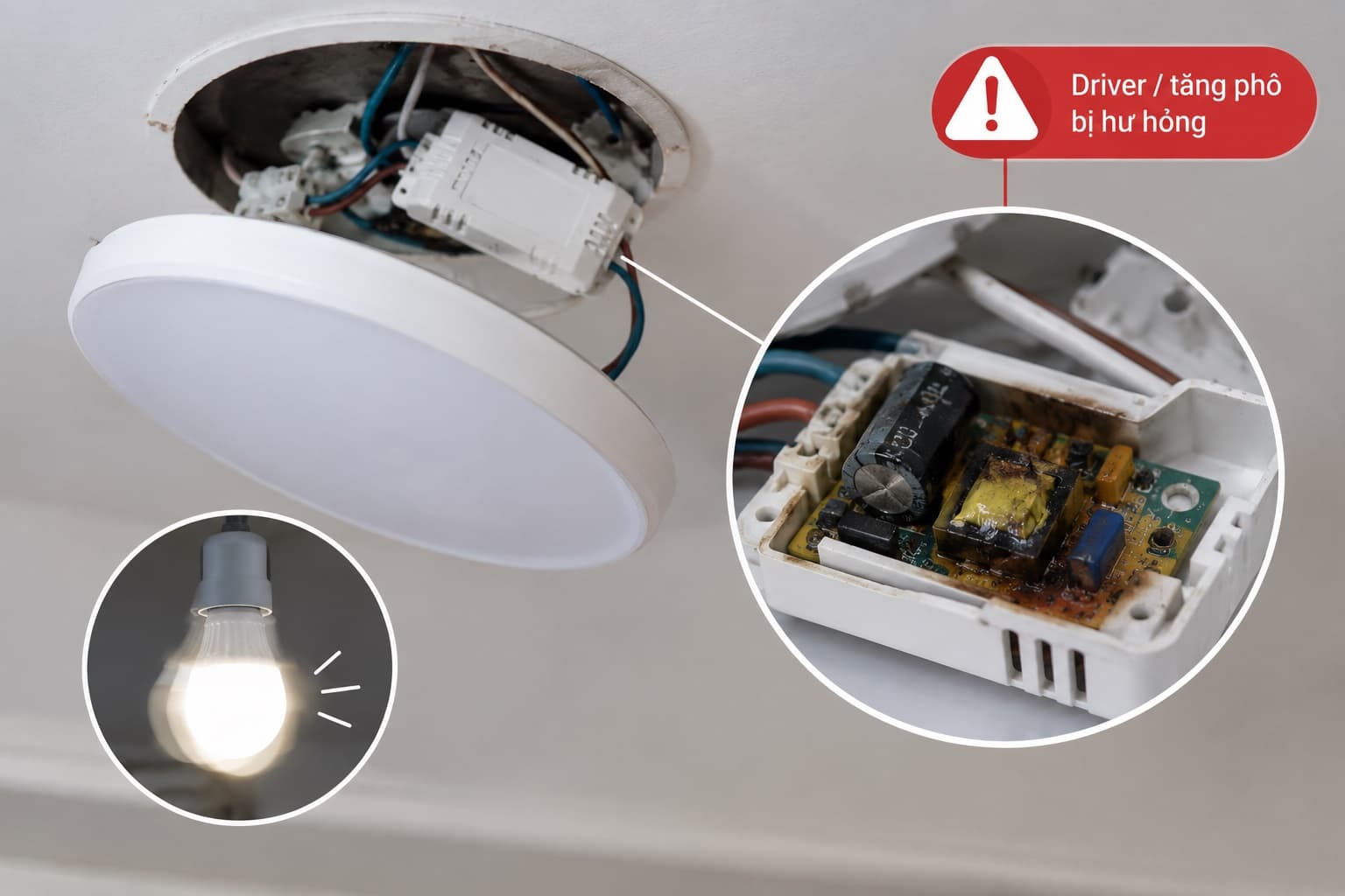 Bóng Đèn Chớp Nháy Liên Tục: Nguyên Nhân & Cách Sửa Triệt Để