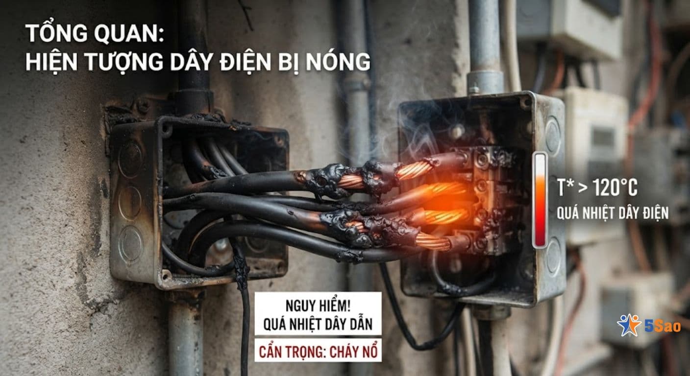 Nguyên Nhân Dây Điện Bị Nóng Và Cách Xử Lý An Toàn A – Z