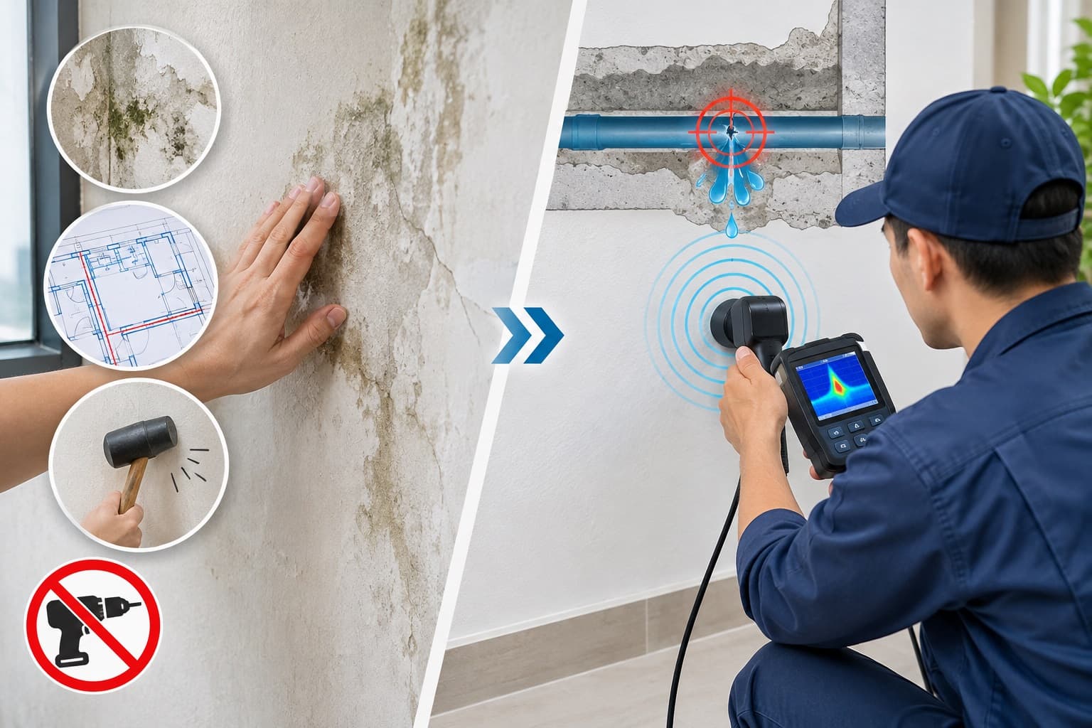 Cách Sửa Ống Nước Âm Tường Bị Rò Rỉ Đơn Giản, Hiệu Quả