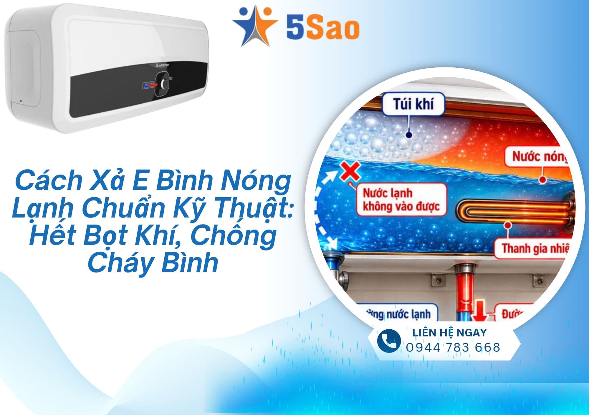 Cách Xả E Bình Nóng Lạnh Tại Nhà Đúng Kỹ Thuật, An Toàn