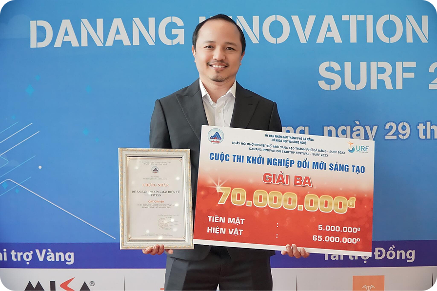 Giải ba cuộc thi Khởi nghiệp đổi mới sáng tạo SURF 2023