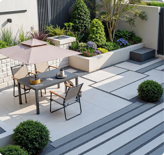 Thi công cảnh quan - sân vườn