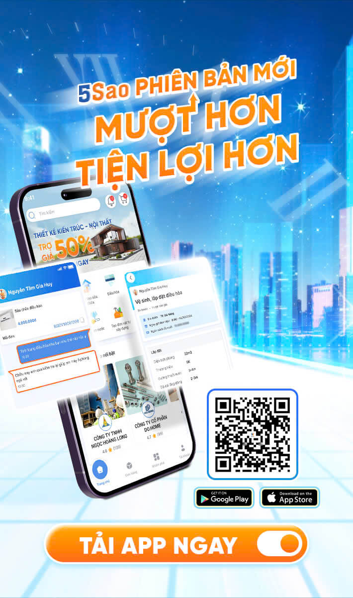 5Sao ứng dụng số 1