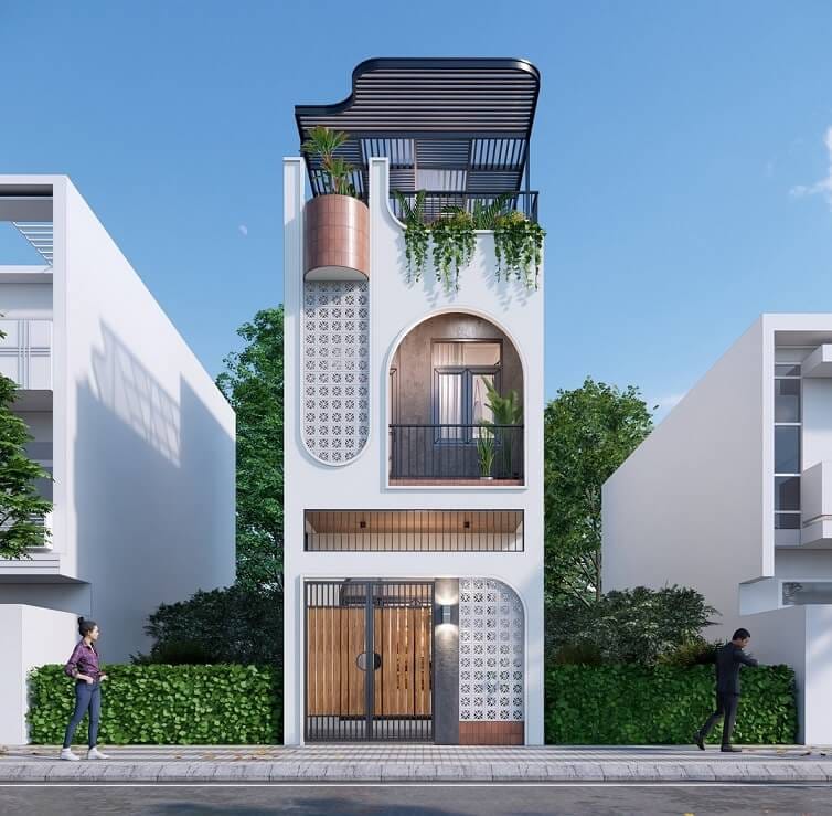 Nhà Phố Đẹp – Xu Hướng Thiết Kế Mặt Tiền Hiện Đại và Ấn Tượng Năm 2025