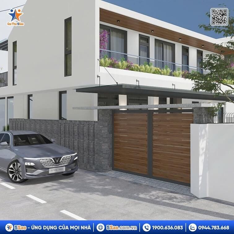 Thiết kế thi công nội thất nhà phố