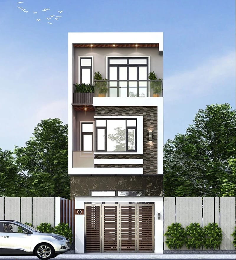 TỔNG HỢP CÁC MẪU NHÀ 3 TẦNG ĐẸP HIỆN ĐẠI VÀ ĐƠN GIẢN NHẤT 2025