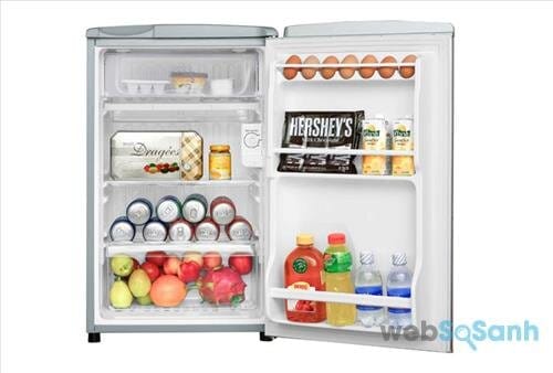 Tủ lạnh mini Toshiba 88L có ngăn đá