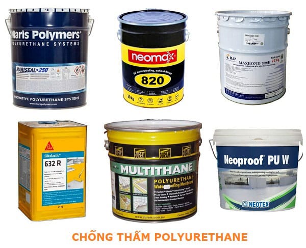 Keo chống thấm gốc PU (Polyurethane) – Hiệu quả, độ bền cao