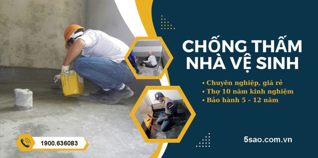 Chống thấm nhà vệ sinh cũ hiệu quả – Giải pháp cho chung cư & nhà ở