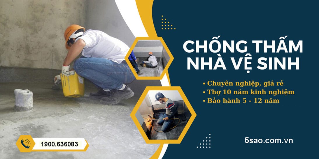 Chống Thấm Nhà Vệ Sinh Cũ Hiệu Quả – Giải Pháp Cho Chung Cư & Nhà Ở