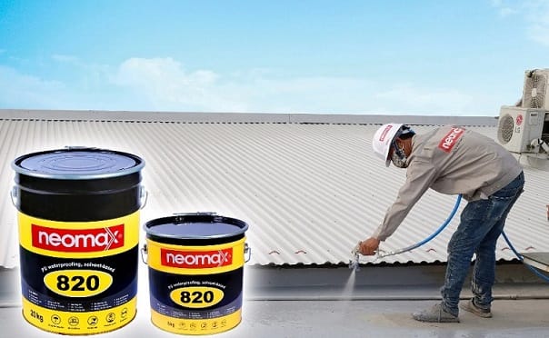 Keo chống thấm Neomax 820 – Hiệu quả vượt trội, bám dính chắc chắn