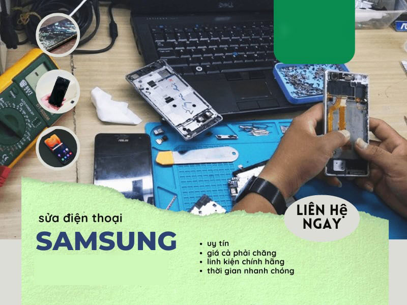 Sửa chữa Samsung – Điện thoại, Galaxy uy tín | Bảng giá linh kiện mới nhất